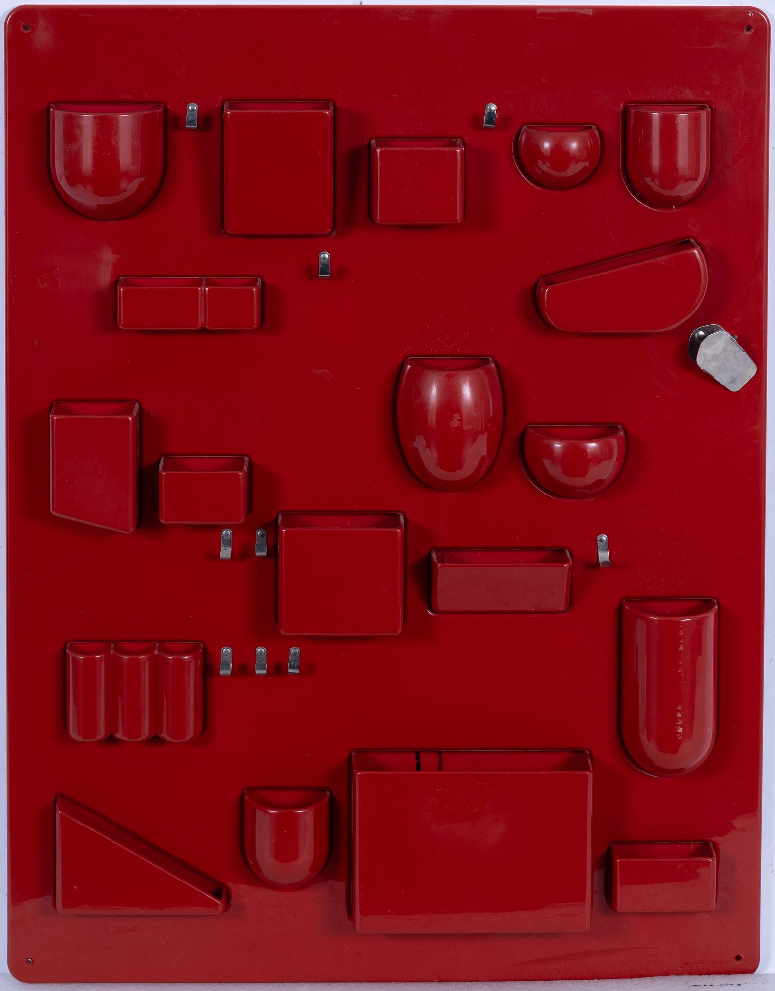 Dorothée Maurer, ordningstavla, ”Utensilio", Design M, Tyskland 1970-tal.