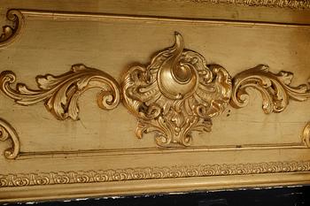 Spegel med konsolbord, 1800-talets slut.