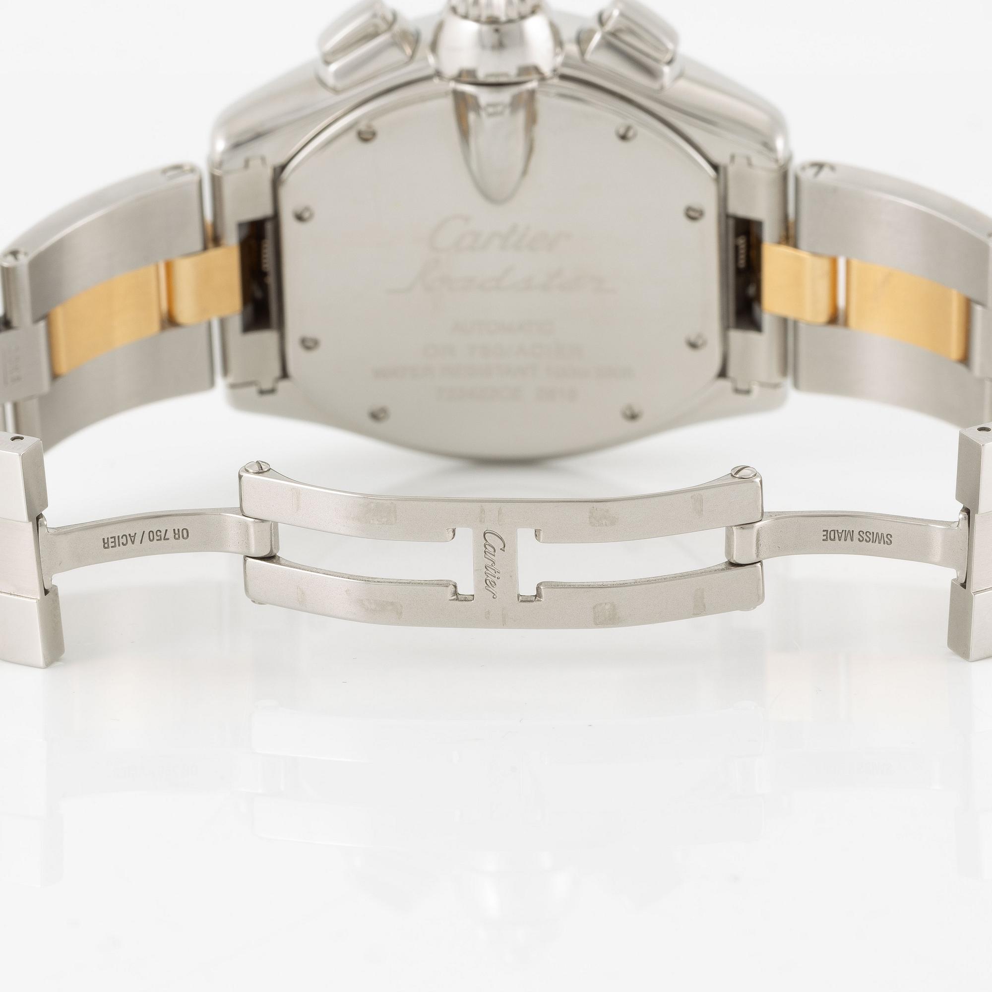 Cartier, Roadster XL, chronograph, ca 2005.