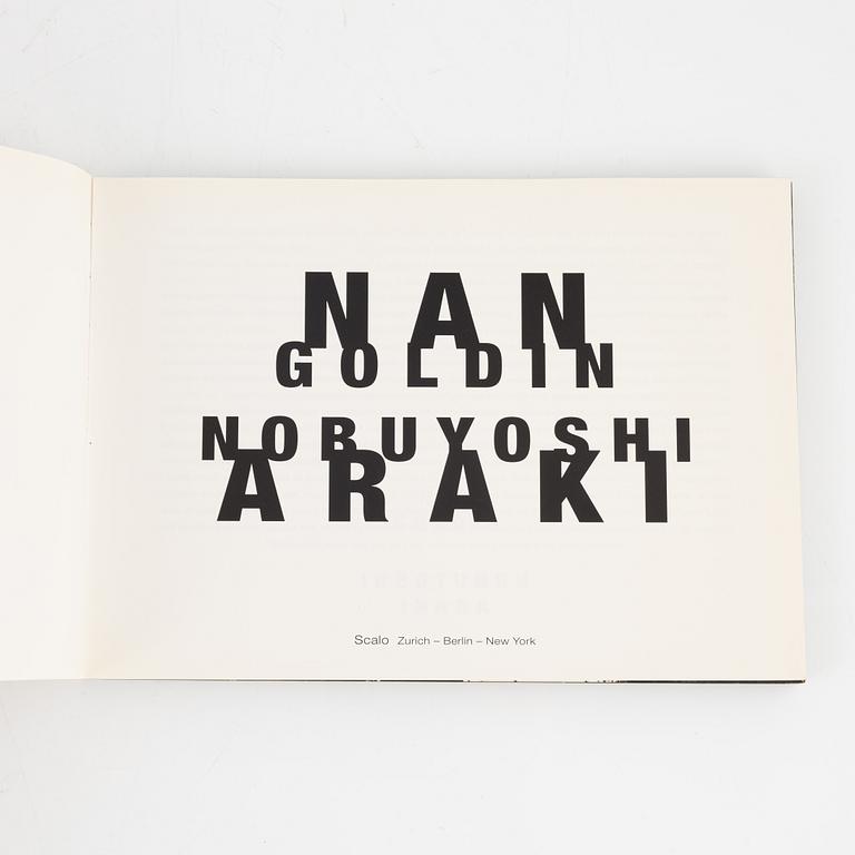 Daido Moriyama & Nobuyoshi Araki et.al. 9 photobooks and exhibition catalog.