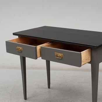 a writing desk from the first half of the 20th century.