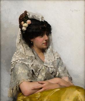 ALBERT EDELFELT, "VIT MANTILLA" ("LA SEÑORITA").