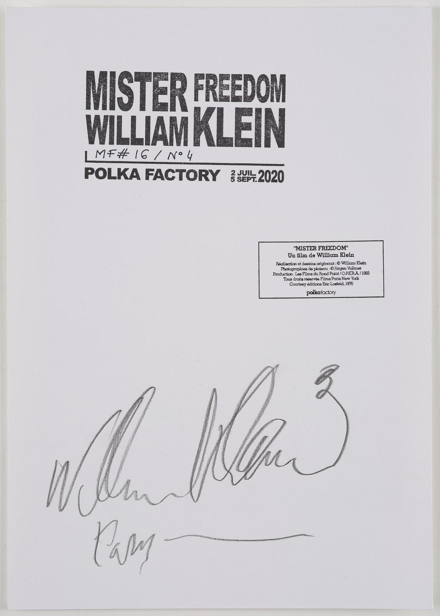 William Klein, ”Mister Freedom koffert - full set edition”, 2020.