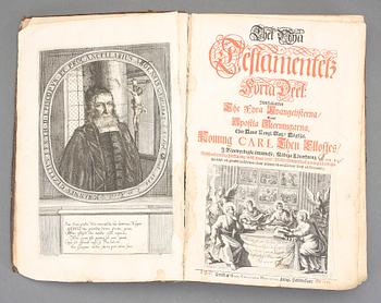 DET NYA TESTAMENTETS FÖRSTA DEL/ANDRA DEL, Christoph. Merckell, Åbo 1711-13.