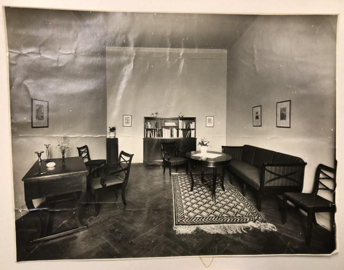 Carl Malmsten, soffa, Swedish Grace, Svenska Möbelfabrikerna, Bodafors, 1920-tal.