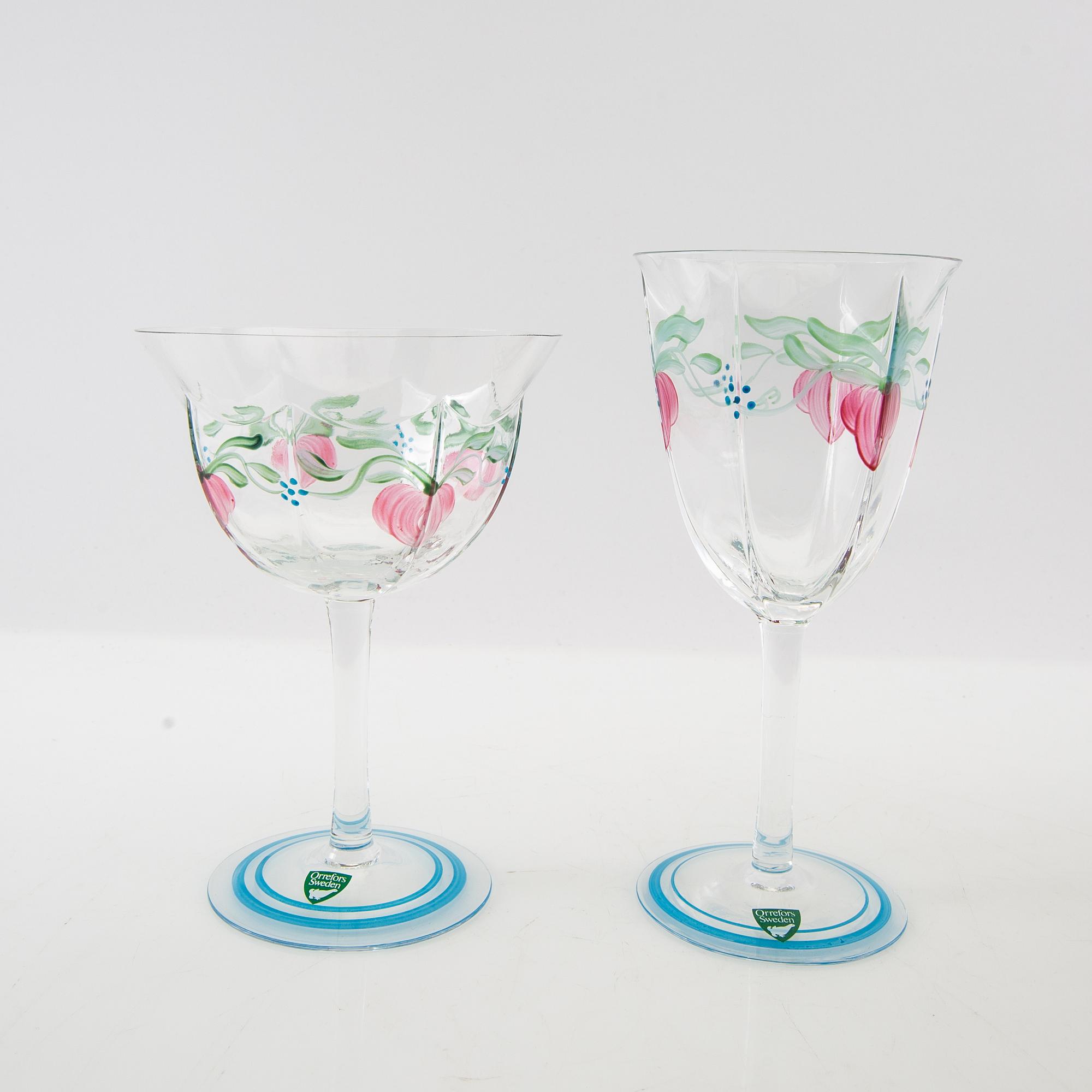 Eva Englund, Glass Service "Maja" 29 dlr, Orrefors.