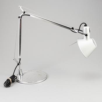 A "Tolomeo" desk light by Artemide Italy.