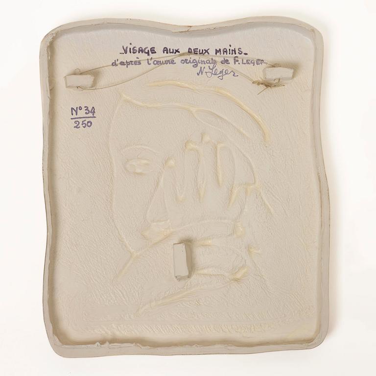 Fernand Léger, "Visage aux deux mains".
