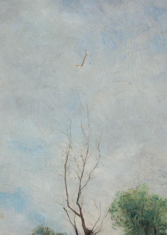 ROBERT THEGERSTRÖM, olja på duk, sign o dat 1898.