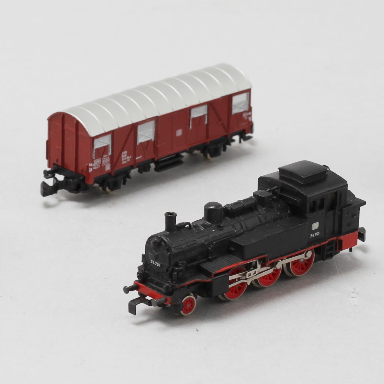 A Märklin "mini-club" set. approx 1980.