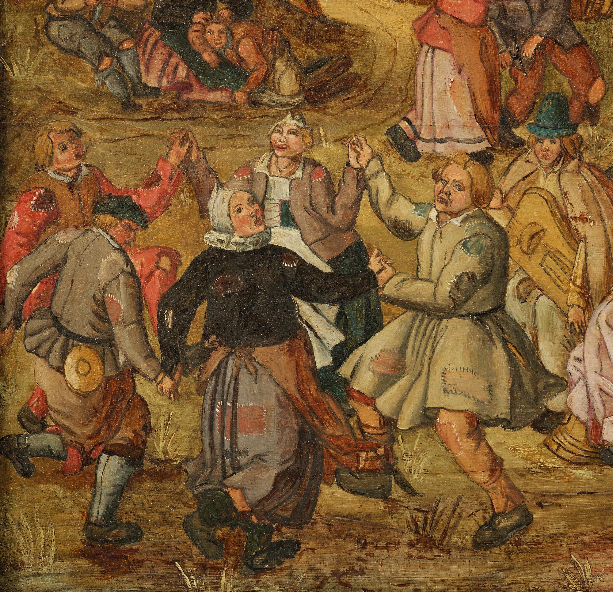 Pieter Brueghel dy, hans efterföljd, Bonddans.