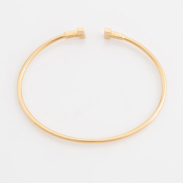 Tiffany & Co, armring, "T-wire narrow", 18K roséguld.