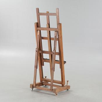 An easel, from Wilhelm Becker in Stockholm, 20th century.