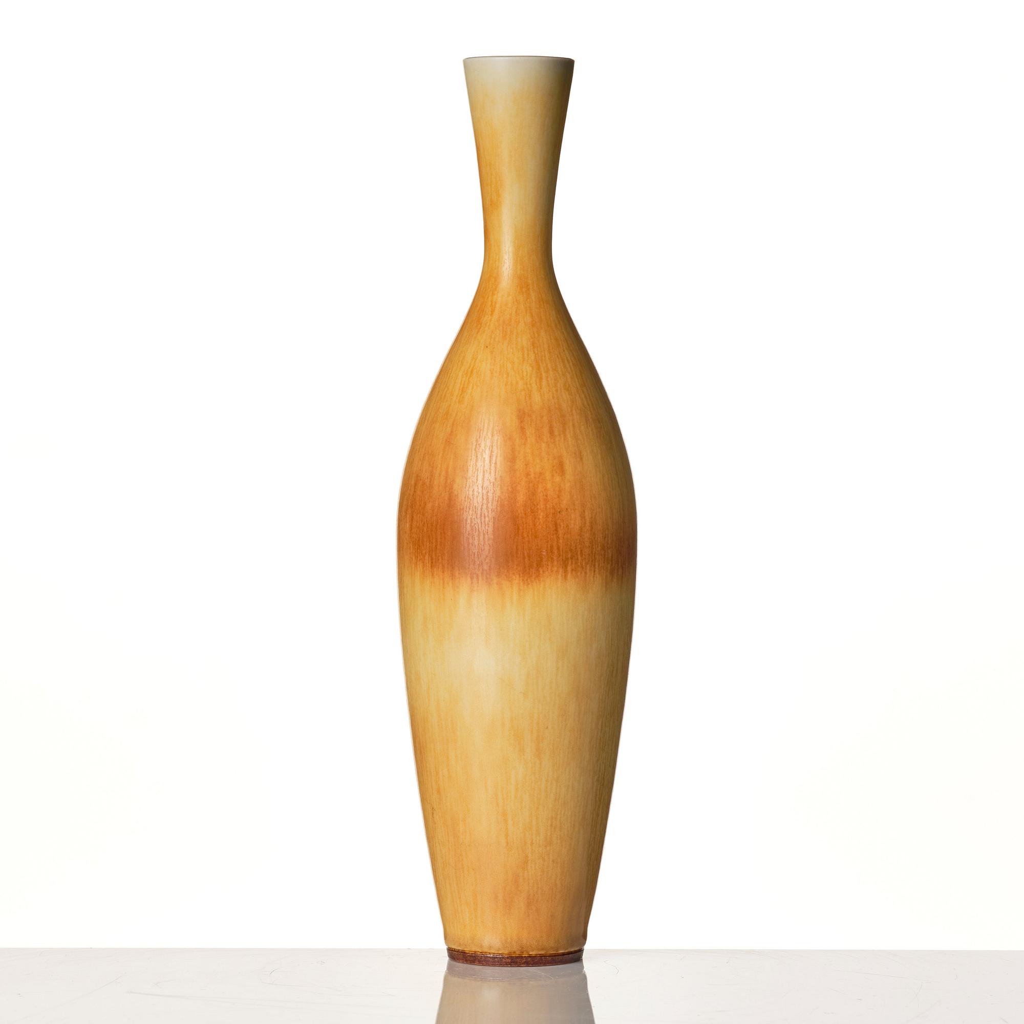 Berndt Friberg, a stoneware vase, Gustavsberg studio, Sweden 1961.