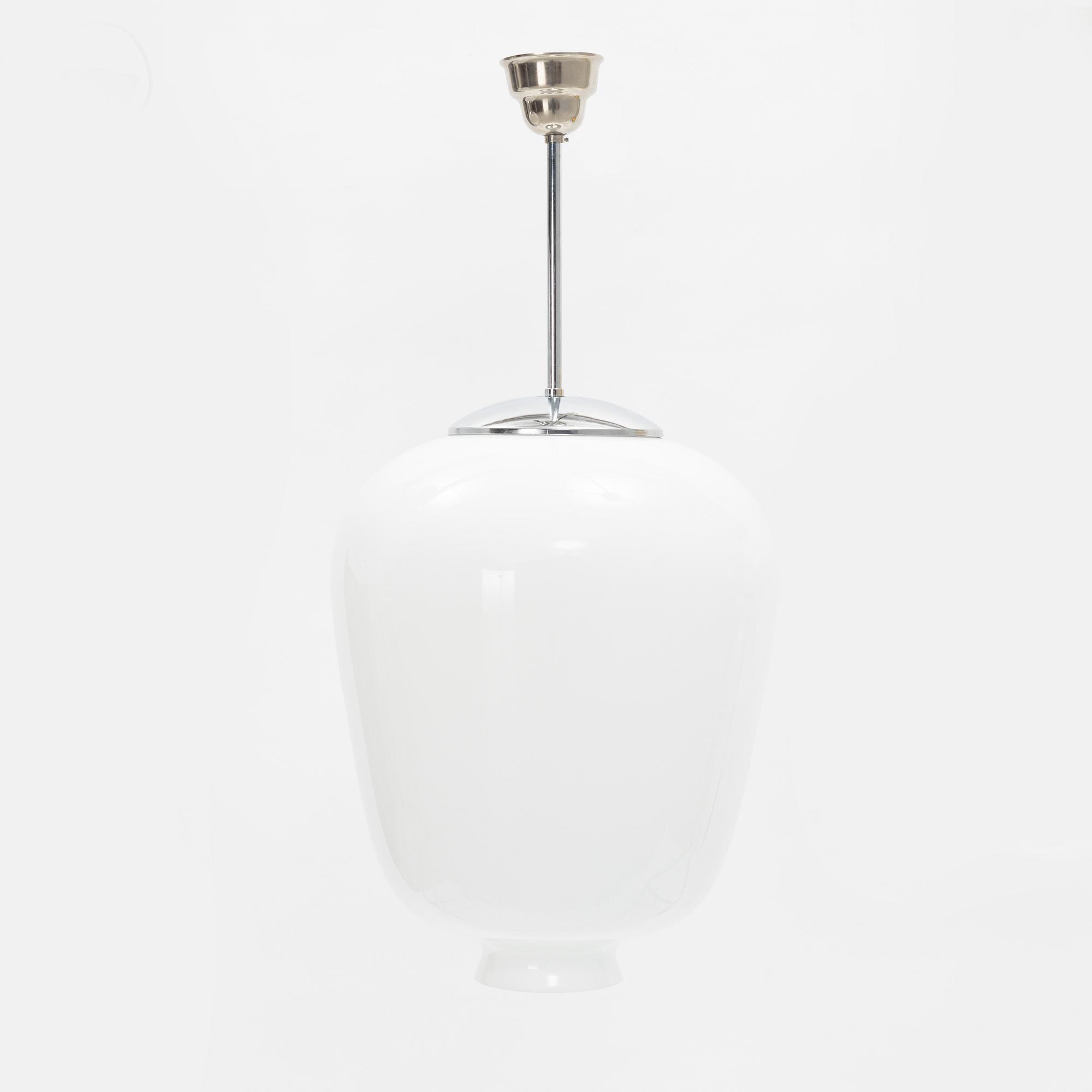 Taklampa, Pukeberg, 1900-talets mitt.