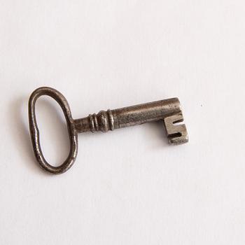 A late Gustavian mahogany escritoire around 1800.