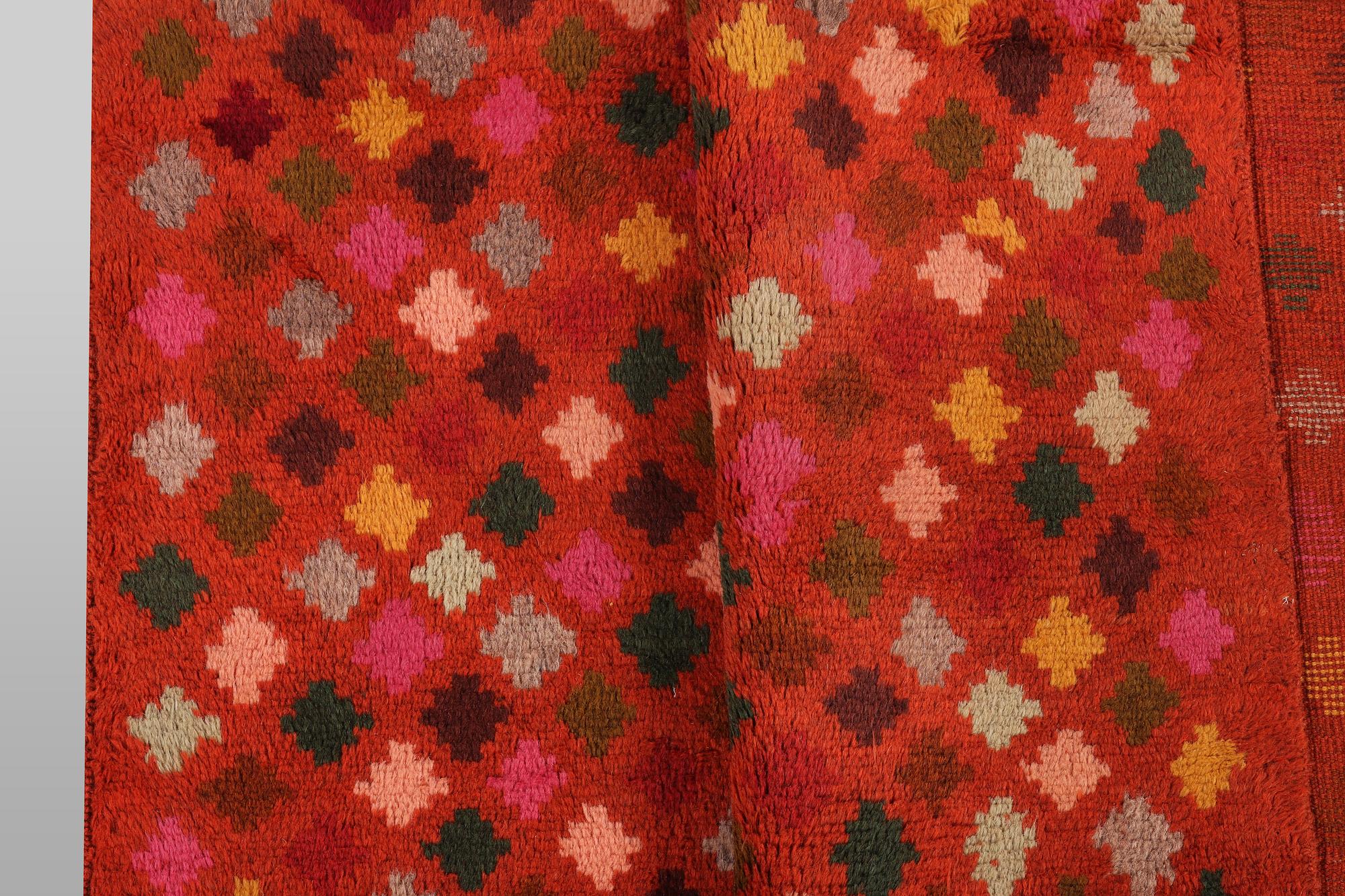 A carpet, Afghan, ca 253 x 179 cm.
