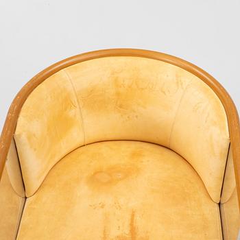 Mats Theselius, an 'Aluminiumfåtölj' armchair, Källemo, Värnamo, Sweden, after 1990.