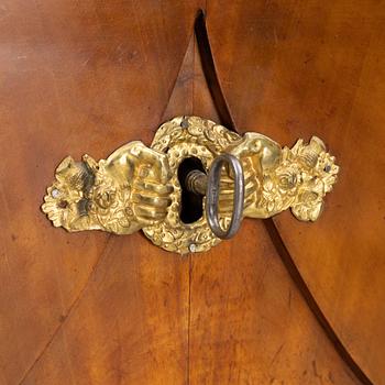 Chest of drawers, Empire, first half of the 19th century.