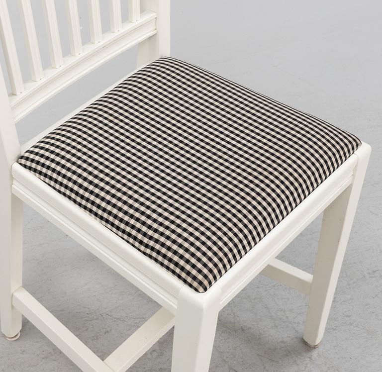 A set of four chairs, Leksandsstolen, late 20th Century.