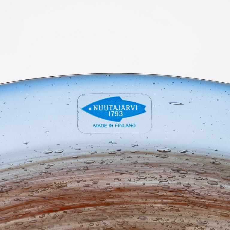 Oiva Toikka, Fat, glas, signerad Oiva Toikka Nuutajärvi Notsjö.