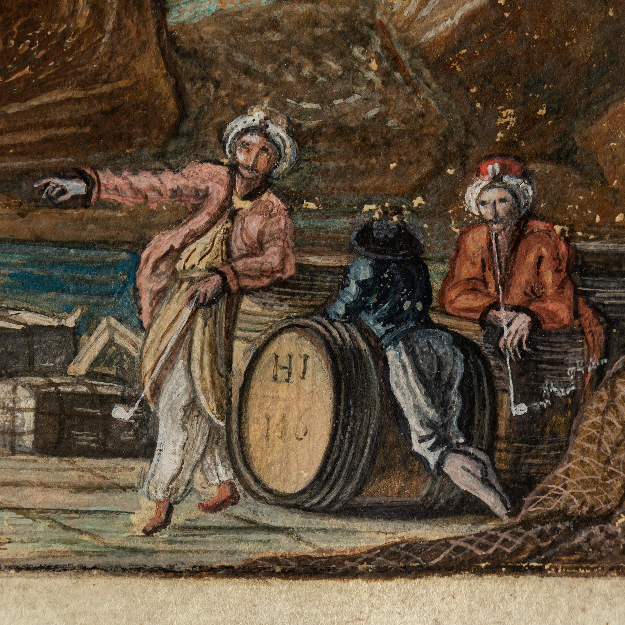 CHARLES-FRANÇOIS GRENIER DE LA CROIX, after, 18th Century, signerad IH.