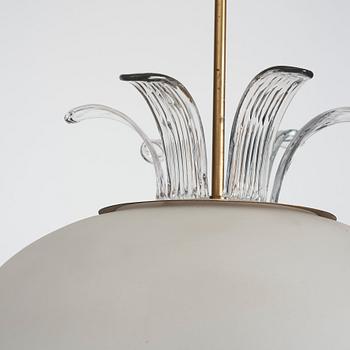 Harald Notini, a ceiling lamp, model "11553", Arvid Böhlmarks Lampfabrik, 1940s.