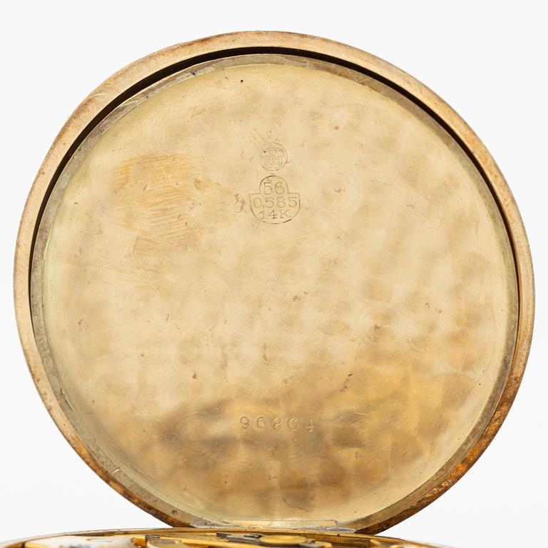 L.U.C, “Chopard”, pocket watch, hunter case, 52 mm.