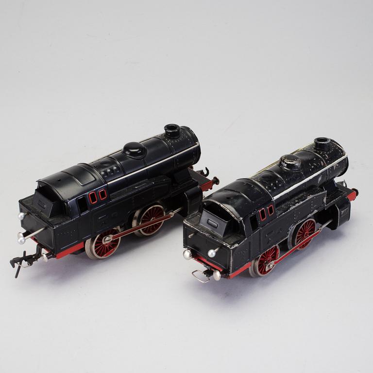 PARTI MODELLTÅG och DELAR FÖR TÅGBANA, Fleischmann och Märklin.