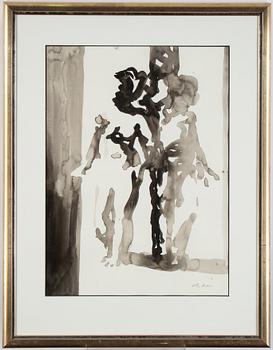 Peter Dahl, watercolour, signed.