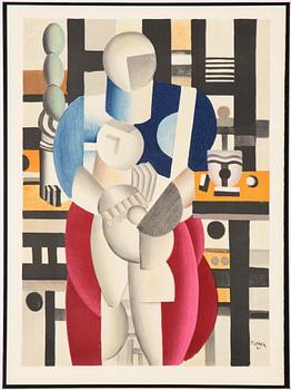 Fernand Léger, "La femme et lénfant".