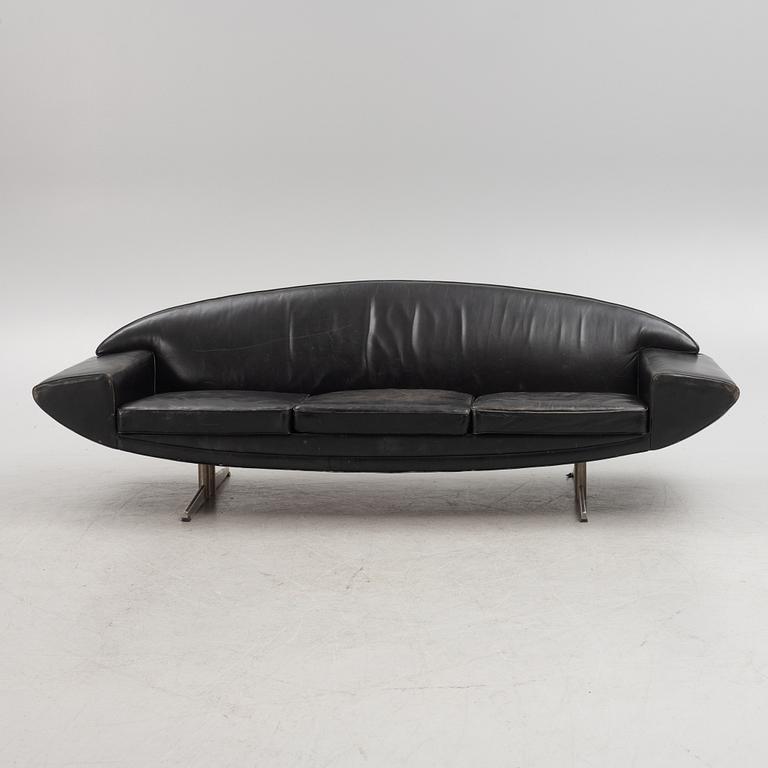 Johannes Andersen, sofa and armchair, "Capri", Trensum, 1970s.