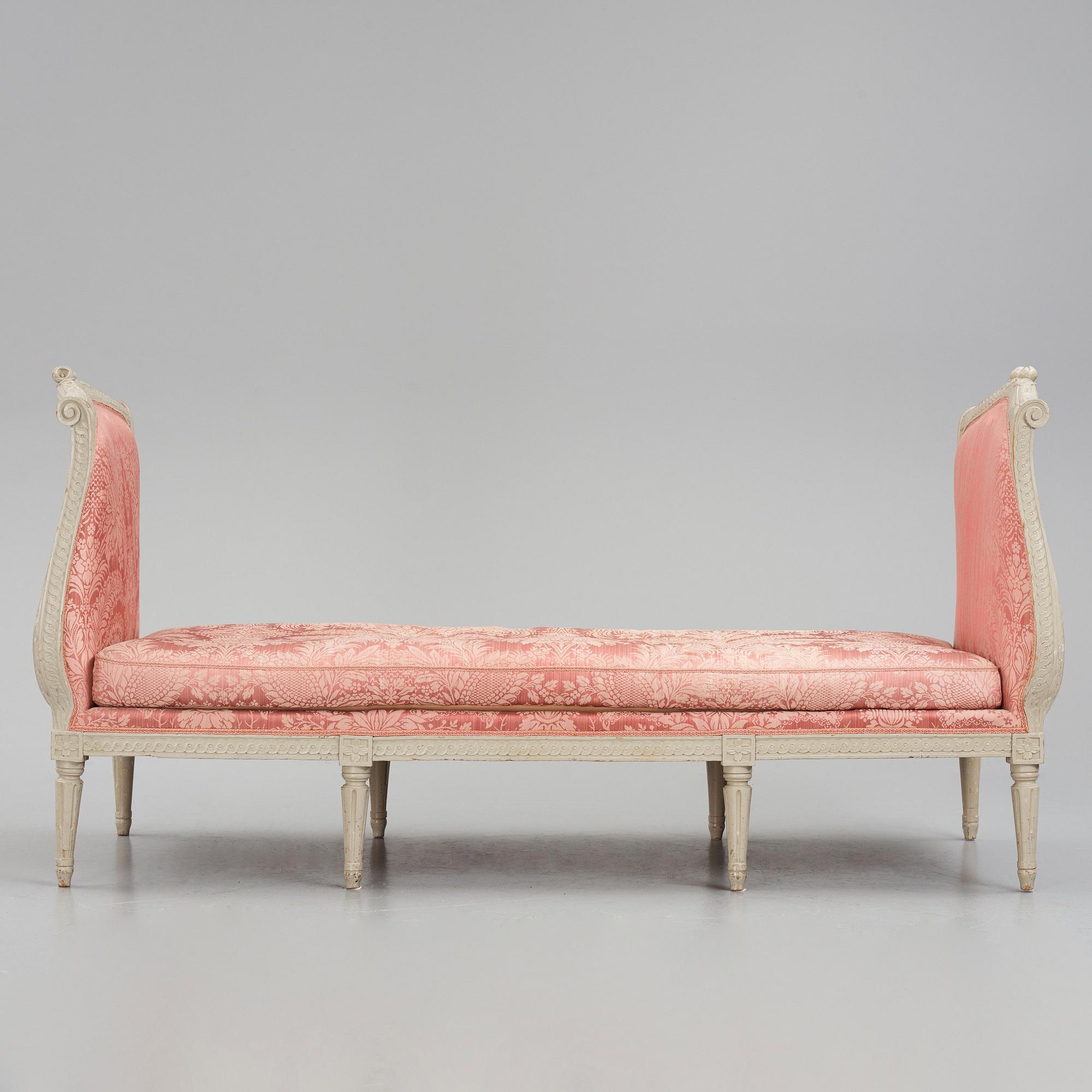 Bankettsoffa, Stockholmsarbete 1700-talets senare del, Gustaviansk.