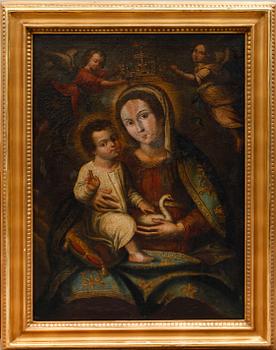 SPANSK SKOLA, olja på duk, 1600-/1700-tal.