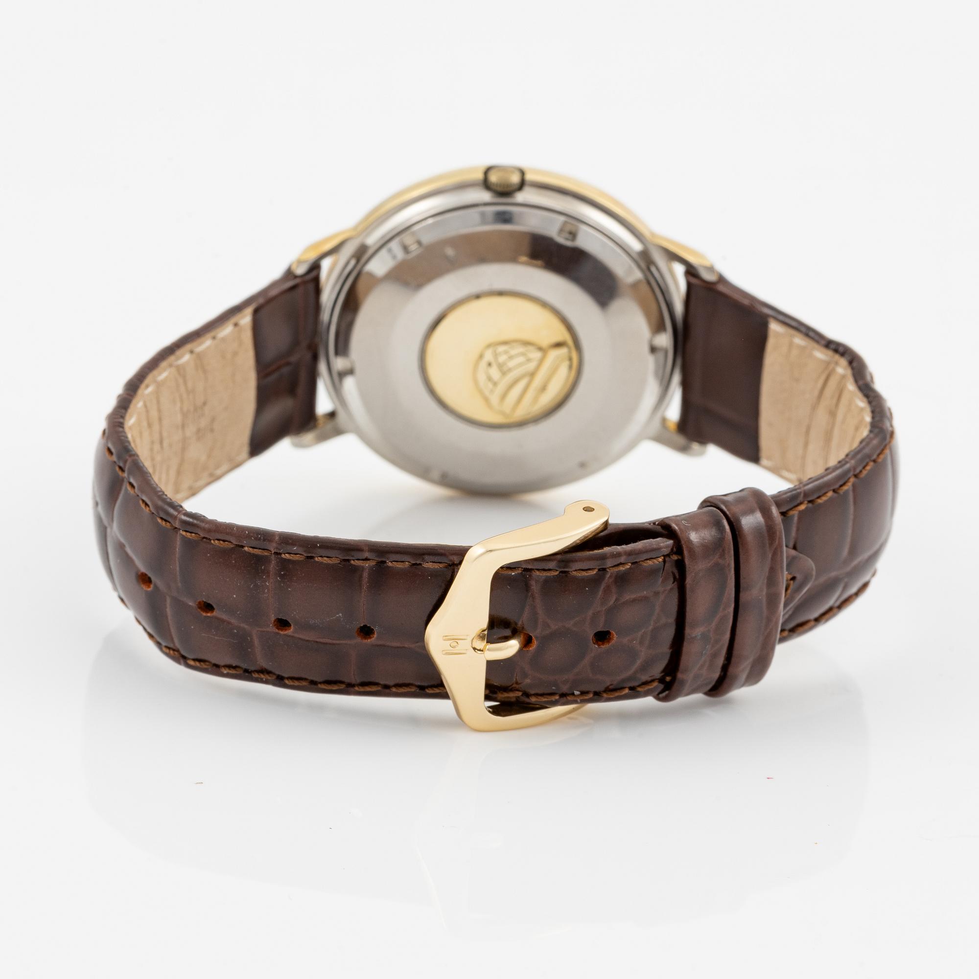 Omega, Constellation, "Pie-Pan", wristwatch, 35,5 mm.