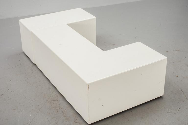 SOFFBORD, 2 delar, 1970-tal.