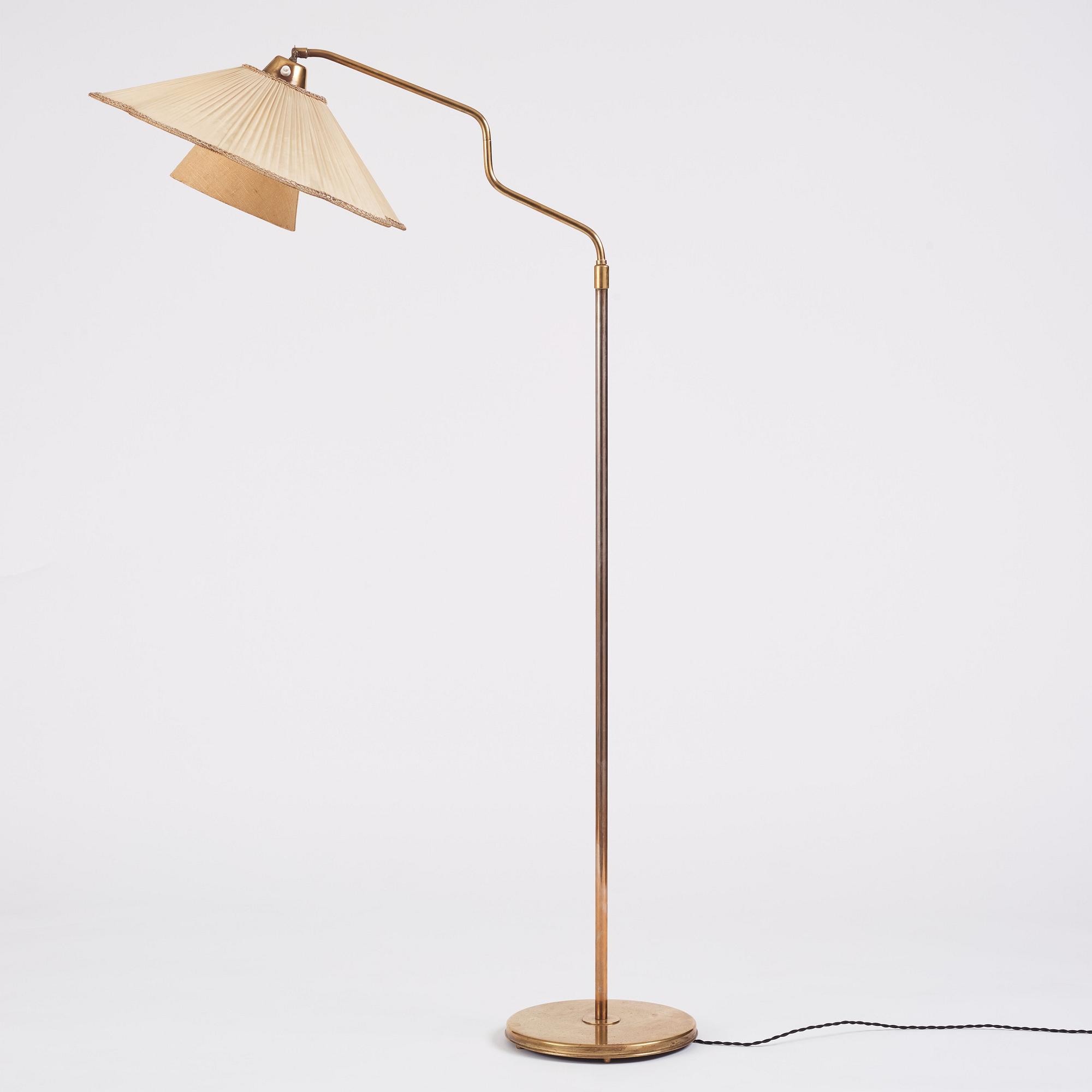Bertil Brisborg, golvlampa, modell "30631", Nordiska Kompaniet, 1940-tal.