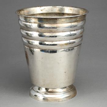 CHAMPAGNEKYLARE, nysilver, 1900-talets mitt.