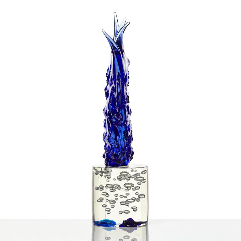 Kiki Kogelnik, "Ocean", skulptur, glas, Berengo Studio, Murano, Italien, 1996, ed. 7/10.