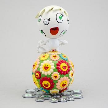 TAKASHI MURAKAMI, "Mister Wink, Cosmos Ball", 2000. Mixed media, polychrome plastic and minidisc.