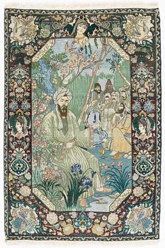 Rug, Tabriz, circa 152 x 101 cm.
