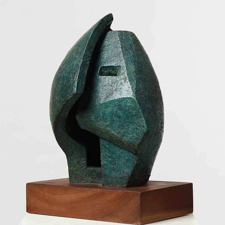 Kathe Lipin, skulptur, brons, signerad K Lipin,