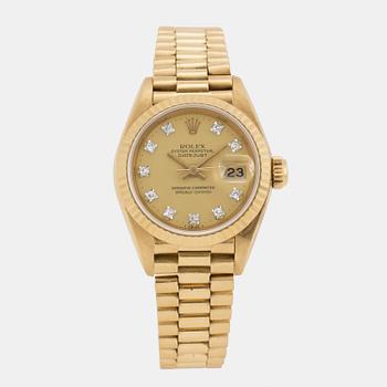 ROLEX, Oyster Perpetual, Datejust, wristwatch, 26 mm.
