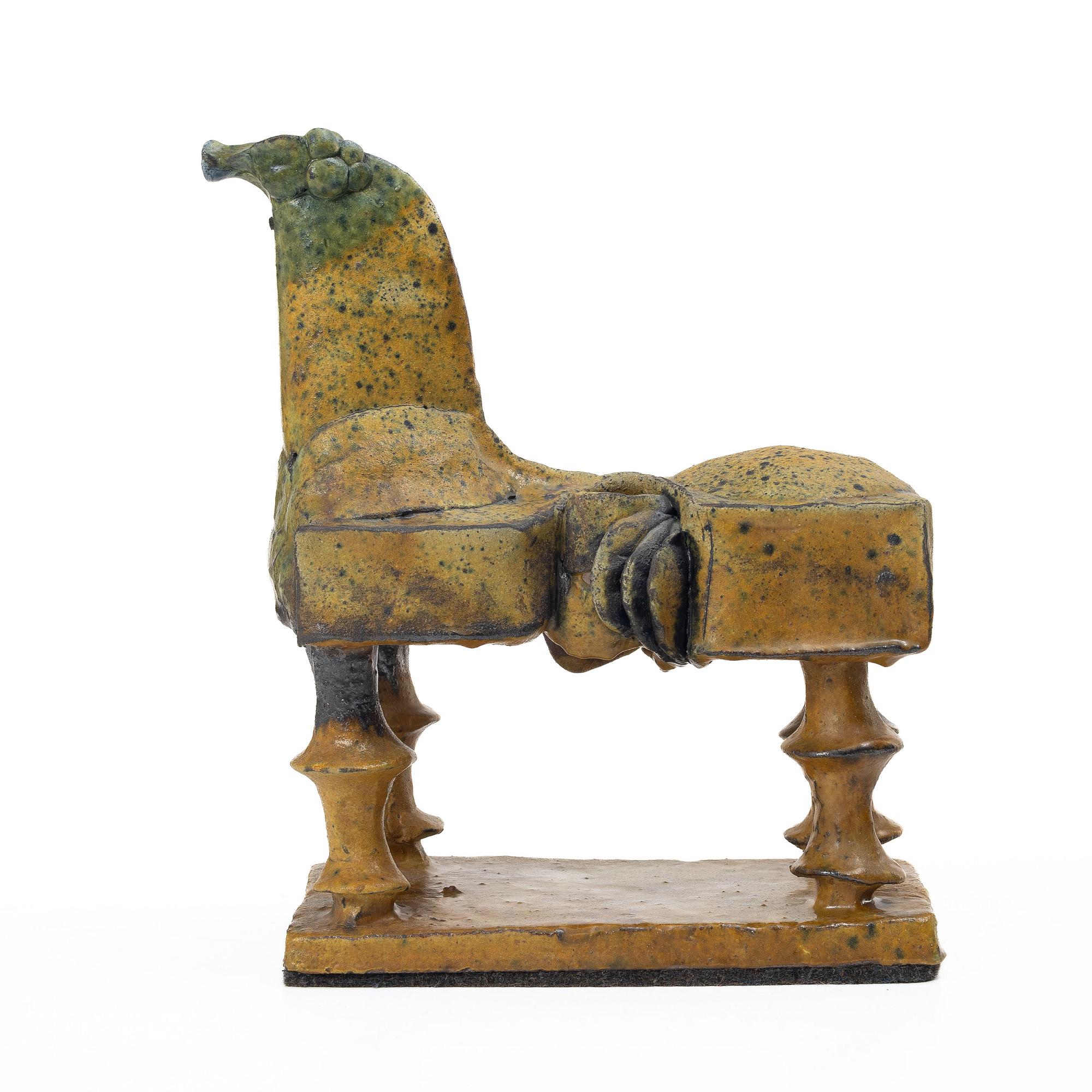Bertil Vallien, A stoneware sculpture.