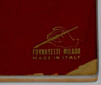 BREVPRESS, porslin, Piero Fornasetti, Milano, Italien, 1950-tal.
