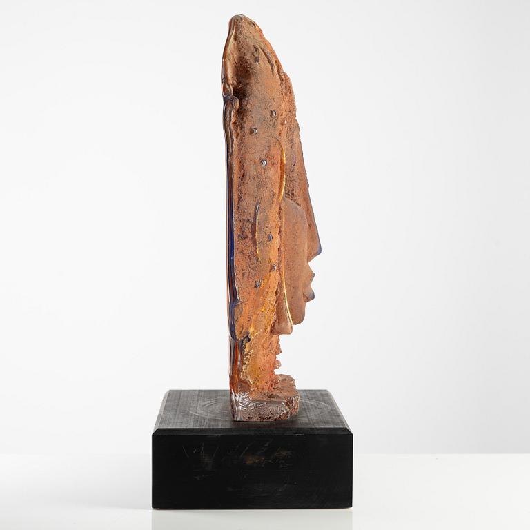 Björn Ekegren, a unique glass sculpture, signed.
