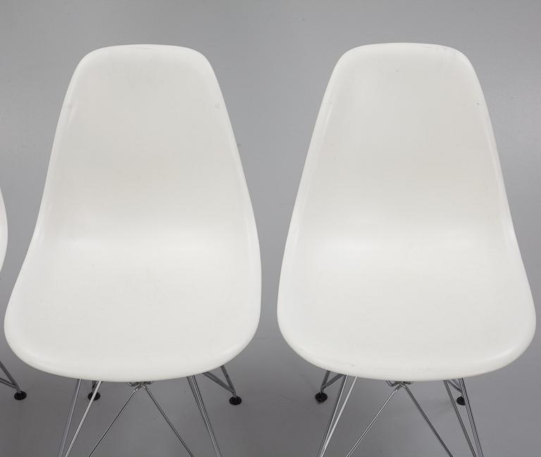 Charles & Ray Eames, six 'Plastic chairs', Vitra, 2006.