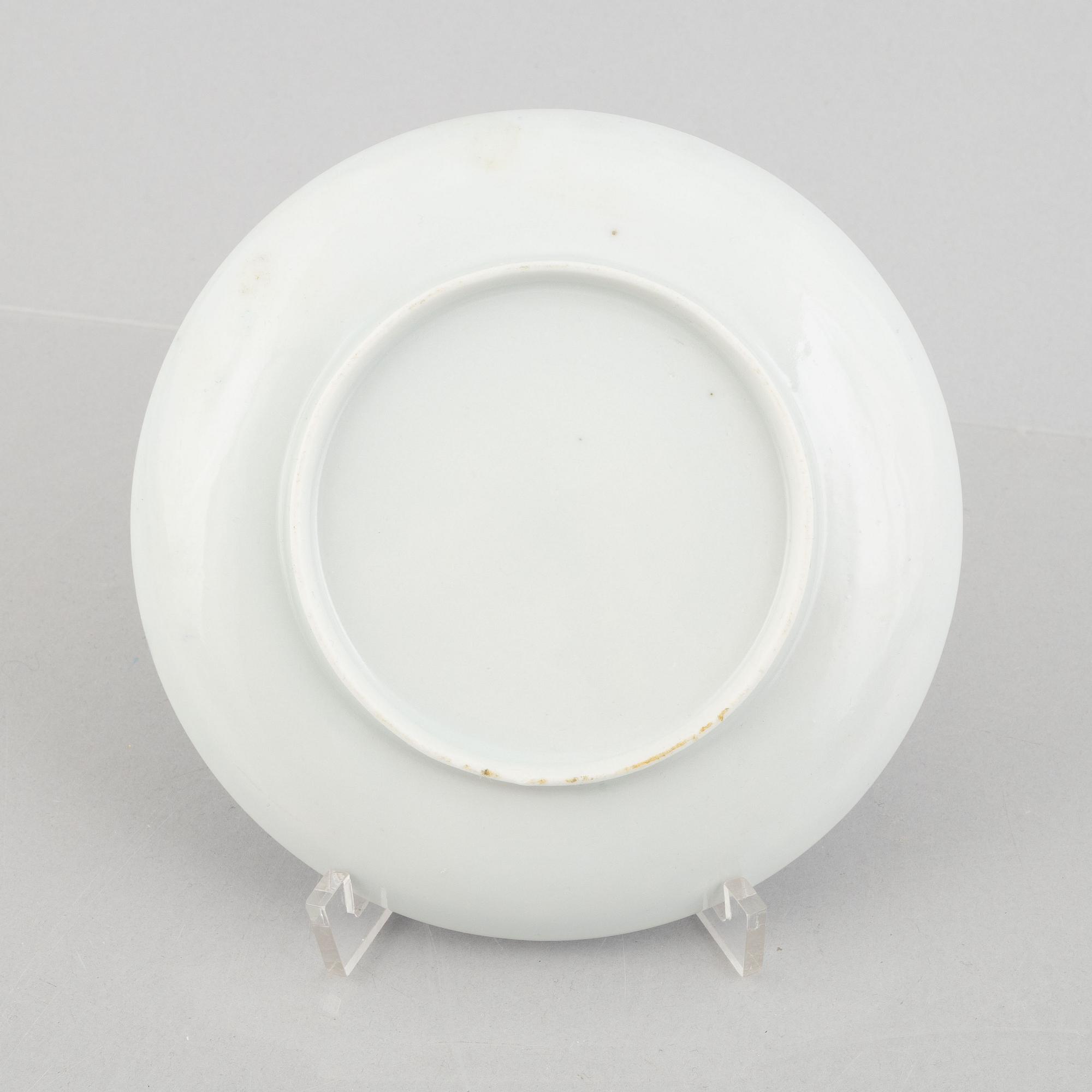A three pieces Japanese porcelain tea set, first part of the 20th century.