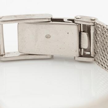 Certina, 18K white gold, wristwatch, 22 mm.