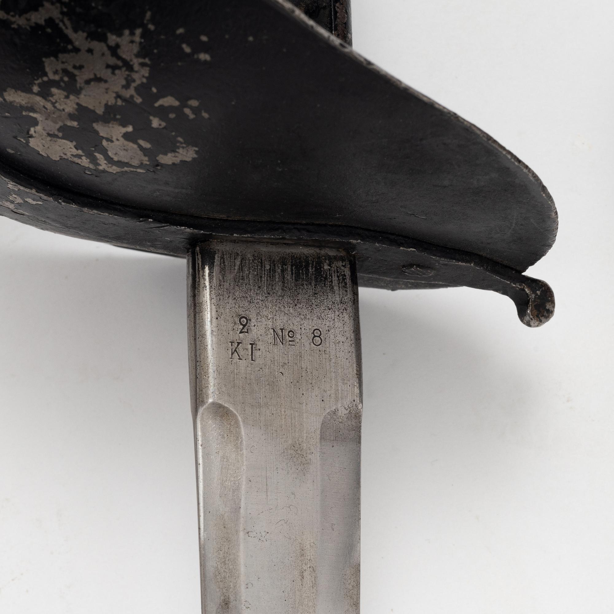 A Swedish pair of military practice swords 1886 pattern.